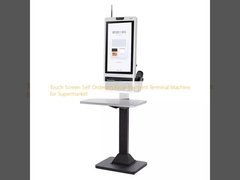 Macchina terminale di pagamento a schermo tattile per chioschi di autoordine per supermercati