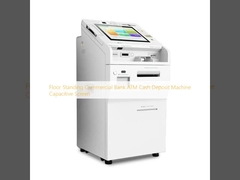 Bancomat commerciale a pavimento con schermo capacitivo per deposito contanti