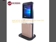 Hotel self-service check in kiosk schermo da 32 pollici con touch capacitive 50nits