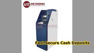 High Speed Cash Deposit Machine Banking Terminal