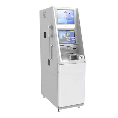La macchina del deposito in contanti di self service del touch screen ritira la macchina del chiosco del cash machine CDM