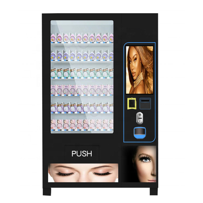 Il touch screen di self service frusta la macchina rosa cosmetica del chiosco dell'OEM del distributore automatico di bellezza dei capelli