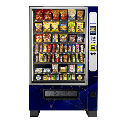 Capacità Candy del chiosco del touch screen di self service grande e distributore automatico dello spuntino