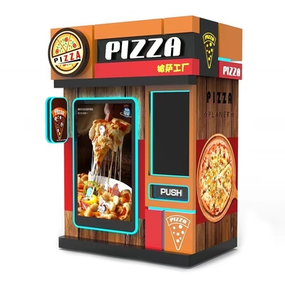 Pizza della macchina del chiosco del touch screen di self service che cucina il distributore automatico astuto automatico dell'alimento caldo