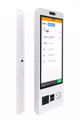 chiosco del lettore di codici a barre del touch screen di pagamento di ordine di self service