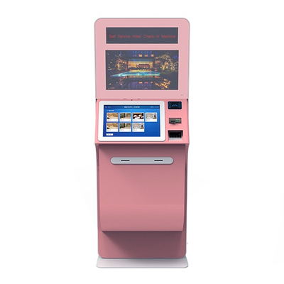 Macchina a 19 pollici dell'OEM della macchina del chiosco di registrazione dell'hotel di self service del touch screen