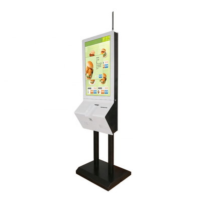 32" macchina dell'interno d'ordinazione del biglietto di pagamento del chiosco di self service di dimensioni dello schermo