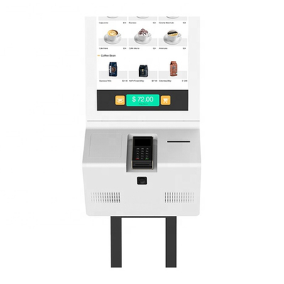 32" macchina dell'interno d'ordinazione del biglietto di pagamento del chiosco di self service di dimensioni dello schermo