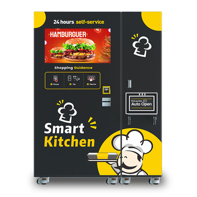 Condizione automatica fresca calda e fredda del pavimento del distributore automatico dell'hamburger del pasto
