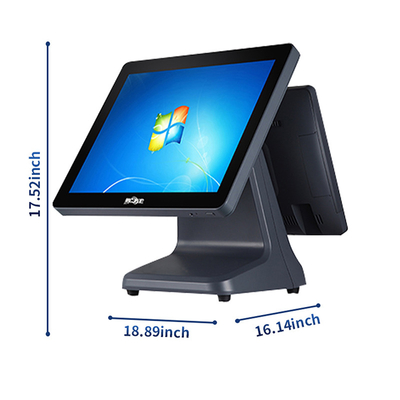 Il BANCOMAT di Min Dual Touch Screen lavora il chiosco self service a macchina di fatturazione del registratore di cassa di posizione della stampante