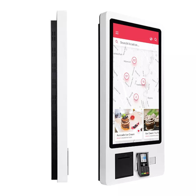 Chiosco a 32 pollici di paga di auto dei sistemi di posizione del touch screen per i fast food