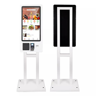 Chiosco a 32 pollici di paga di auto dei sistemi di posizione del touch screen per i fast food