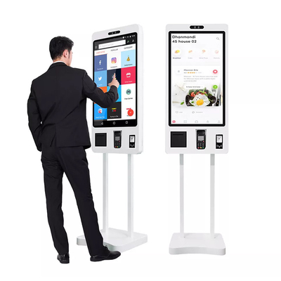 Chiosco d'ordinazione di posizione di auto di controllo della macchina di pagamento a 21,5 pollici di self service per KFC