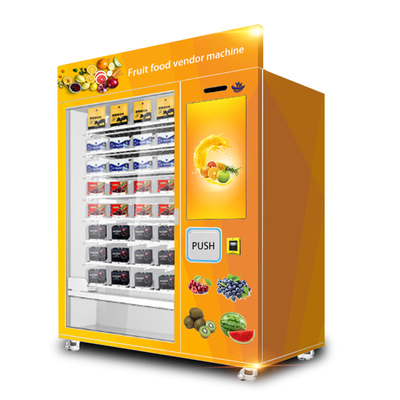 Distributore automatico congelato touch screen a 22 pollici dell'alimento per 120W all'aperto