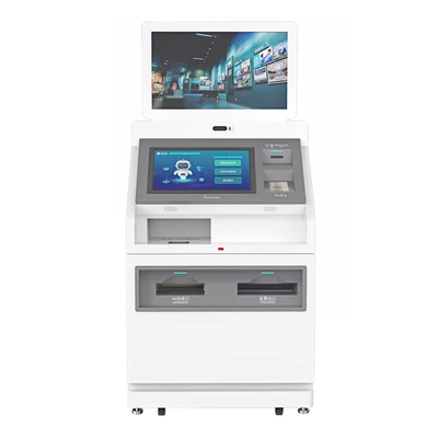 Chiosco della macchina di pagamento terminale Pos self-service Macchina per il deposito di contanti bancomat personalizzata