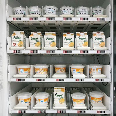 Chiosco a 22 pollici della frutta dell'alimento del distributore automatico di pagamento di self service con il nastro trasportatore