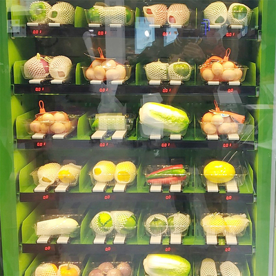 Chiosco a 22 pollici della frutta dell'alimento del distributore automatico di pagamento di self service con il nastro trasportatore