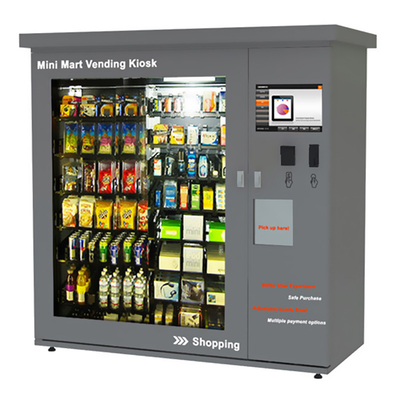 Chiosco a 19 pollici dell'alimento della bevanda del gioco del biglietto del touch screen del chiosco del distributore automatico