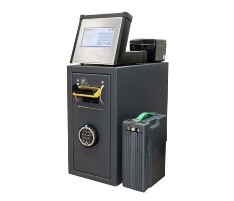 Chiosco self service sicuro della macchina intelligente del deposito in contanti