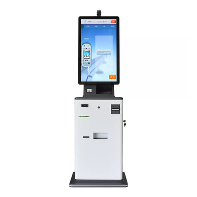 Contanti a 32 pollici di auto che accettano chiosco per il lettore Machine della carta di identità di Sim Card delle tasse dell'istituto universitario