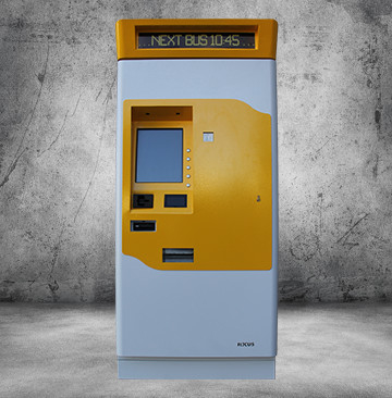 Distributore automatico di biglietti per bancomat Chiosco per bancomat