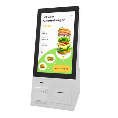 Macchina d'ordinazione di pagamento della compressa del chiosco di auto del touch screen per il ristorante