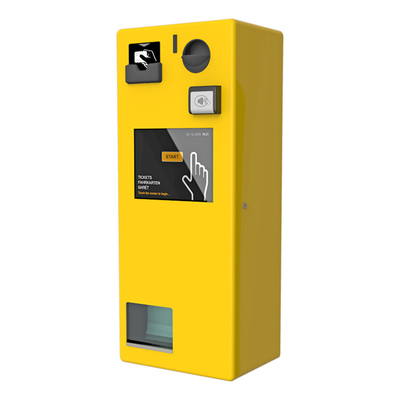 Macchina a 22 pollici del chiosco di pagamento del distributore automatico del biglietto di self service per area pubblica