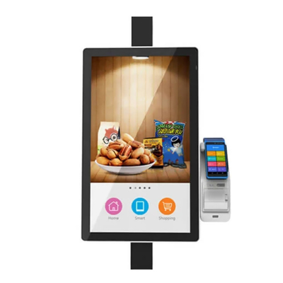 Pagamento del supermercato dell'aeroporto del chiosco self service della macchina fotografica di HD