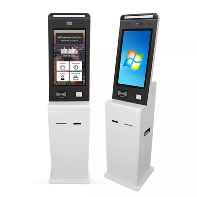 Il chiosco self service a 24 pollici del touch screen controlla la macchina del chiosco dell'hotel