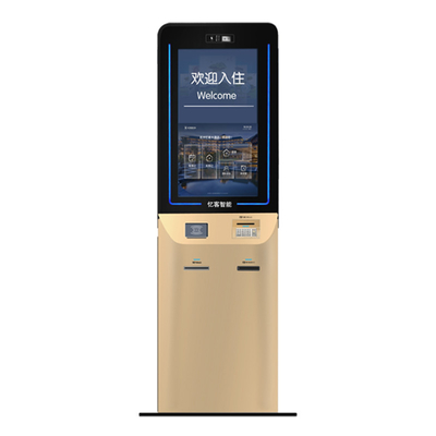 Chiosco self-service per hotel check-in/out OR ristorante ordine cibo macchina conveniente