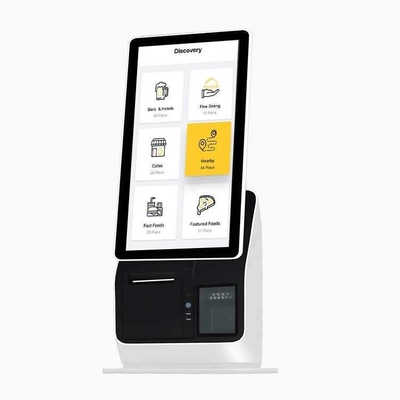 Chiosco self service indipendente d'ordinazione di pagamento della fattura di self service del touch screen