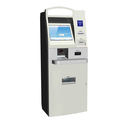 Chiosco d'erogazione di pagamento di self service del pc del touch screen della carta a 19 pollici della tastiera