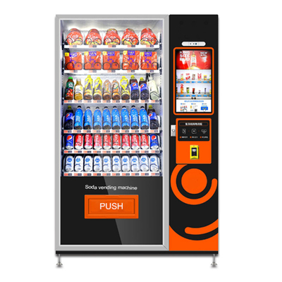 Chiosco a 22 pollici dell'erogatore dell'alcool dell'acqua del distributore automatico di Bevrage del touch screen