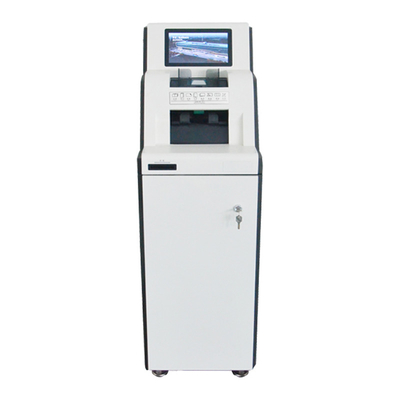 Analizzatore dell'impronta digitale di dimensione del monitor della macchina del deposito in contanti capacitivo