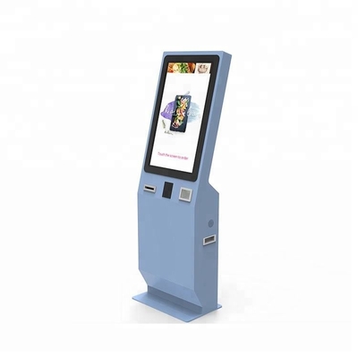 chioschi all'aperto/dell'interno di pagamento ettichettano il chiosco self service della macchina