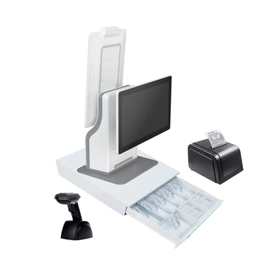 chiosco elettronico per il pagamento automatico del chiosco del desktop del ristorante con coda elettronica touch screen