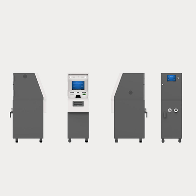 Cash machine automatico della macchina automatica del giacimento del versamento assegno di BANCOMAT