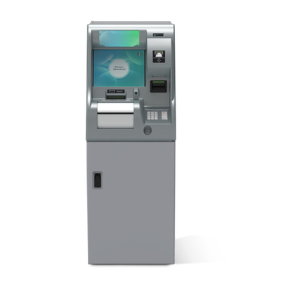 Assegno della moneta del touch screen di pollice della macchina del deposito in contanti di BANCOMAT