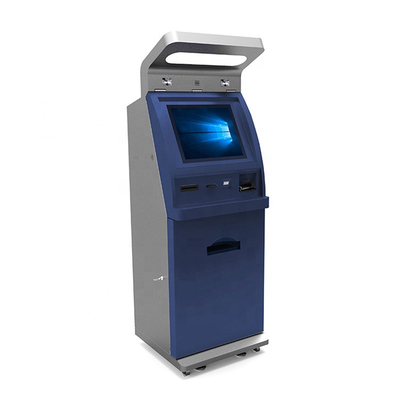 Pavimento che sta self service a 17 pollici CDM della macchina del deposito in contanti del touch screen