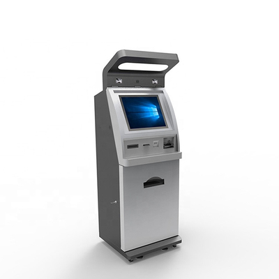 Pavimento che sta self service a 17 pollici CDM della macchina del deposito in contanti del touch screen