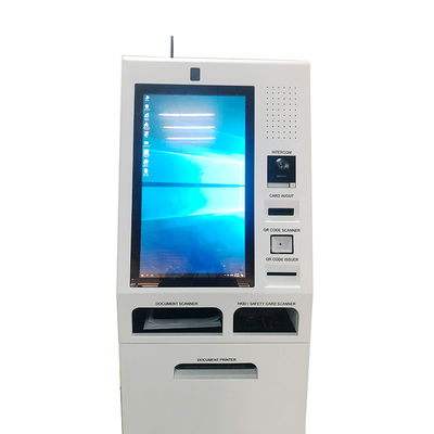 Pavimento che sta A4 a 19 pollici che stampa chiosco self service con l'analizzatore del documento