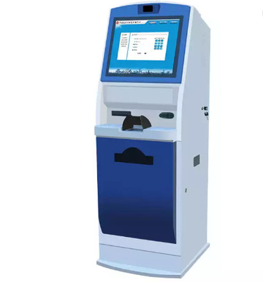 19" BANCOMAT di pagamento di self service lavora il terminale a macchina di fatturazione di self service