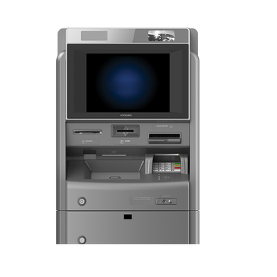 Chiosco a 17 pollici della macchina del Bancomat del touch screen della macchina del deposito in contanti