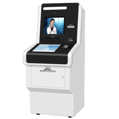Macchina virtuale del cassiere del chiosco self service 8ms di attività bancarie dell'interno di BANCOMAT