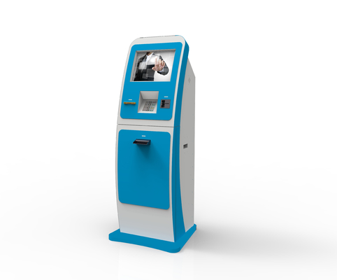 Il chiosco self service del touch screen di condizione del pavimento controlla nel pagamento