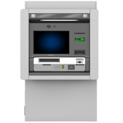 Dispenser dei contanti del cassiere automatico del touch screen di pollice con il lettore di codice a barre 2D