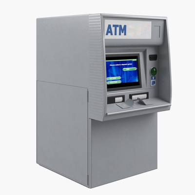 Cash machine su ordinazione di BANCOMAT di colore con 15" esposizione LCD di Multitouch