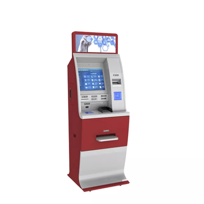 Macchina di pagamento in contanti del chiosco self service del touch screen per la Banca del supermercato