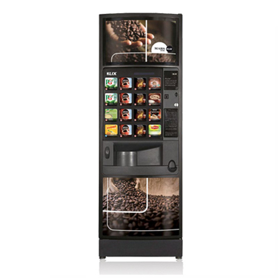 Spuntini sani del distributore automatico del chiosco del latte della caramella del coffe del tè del touch screen di pollice