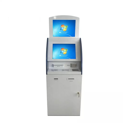 Chiosco dei soldi della macchina del deposito di contanti self service del bancomat dello sportello automatico dello schermo 19